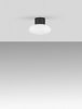 Plafon/kinkiet zewnętrzny LED okrągły szklany klosz minimalistyczny nowoczesny IP65 TARANZO LE75258 Luces Exclusivas